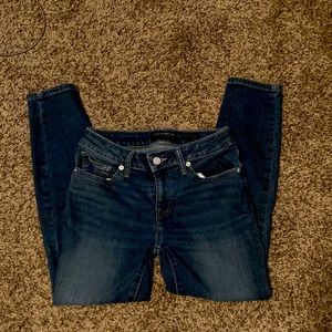 Lucky Brand Jeans Size 4/27 Low Rise Crop Lolita Skinny Straight